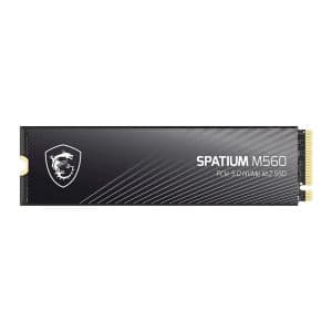 SSD MSI Spatium M560, 2TB, M.2 2280, PCIe NVMe, Leitura 10.300MB/s, Gravacao 8.700MB/s, S78-440Q940-P83