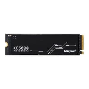 SSD Kingston KC3000, 4TB, M.2 2280, PCIe NVMe, Leitura 7000MB/s, Gravacao 7000MB/s, SKC3000D-4096G