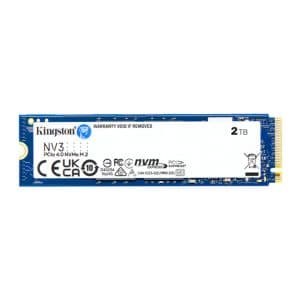SSD Kingston NV3, 2TB, M.2 2280, PCIe NVMe, Leitura 6000MB/s, Gravaçao 5000MB/s, SNV3S-2000G