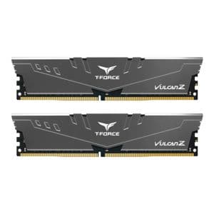Memoria Team Group T-Force Vulcan Z, 16GB (2x8GB), DDR4, 3600MHz, C18, Cinza, TLZGD416G3600HC18JDC01