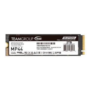 SSD Team Group MP44, 2TB, M.2 2280, PCIe NVMe, Leitura 7000 MB/s, Gravacao 6000 MB/s, TM8FPW002T0C101