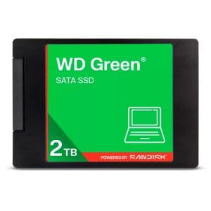 SSD WD Green, 2TB, 2.5, Sata III 6GB/s, Leitura 545MB/s, Gravacao 515MB/s, WDS200T5G0A