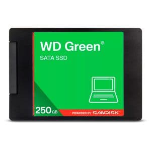 SSD WD Green, 250GB, 2.5, Sata III 6GB/s, Leitura 545MB/s, Gravacao 505MB/s, WDS250G5G0A