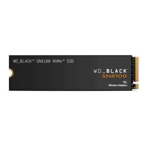 SSD WD Black SN8100, 4TB, M.2 2280, PCIe NVMe, Leitura 14900MB/s, Gravacao 14000MB/s, WDS400T1X0M