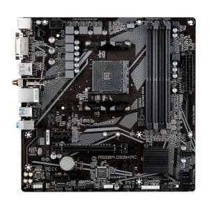 Placa Mae Gigabyte A520M DS3H AC, Wifi, DDR4, Socket AMD AM4, M-ATX, Chipset AMD A520, A520M-DS3H-AC