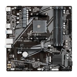 Placa Mae Gigabyte B550M K, DDR4, Socket AMD AM4, M-ATX, Chipset AMD B550, B550M-K