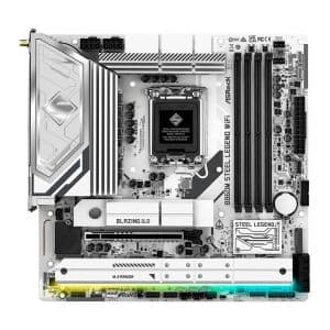 Placa Mae AsRock B860M Steel Legend WiFI, DDR5, LGA1851, M-ATX, Chipset Intel B860, B860M-STEEL-LEGEND-WIFI