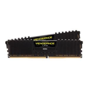 Memoria Corsair Vengeance LPX, 32GB (2x16GB), DDR4, 2666MHz, C16, Preta, CMK32GX4M2A2666C16