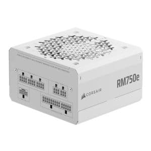 Fonte Corsair RM750e, 750W, Full-Modular, ATX 3.1 PCIe 5.1, Cybenetics Gold, Branco, CP-9020292-WW