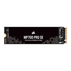 SSD Corsair MP700 Pro SE, 4TB, M.2 2280, PCIe 5.0 x4 NVMe, Leitura 14000MB/s, Gravacao 12000MB/s, Preto, CSSD-F4000GBMP700PNHS