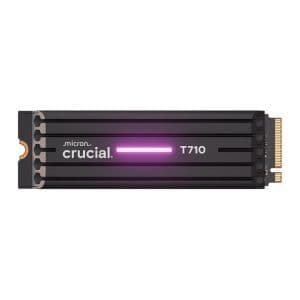 SSD Crucial T710, 1TB, M.2 2280, PCIe NVMe, Leitura 14900MB/s, Gravacao 13800MB/s, CT1000T710SSD5