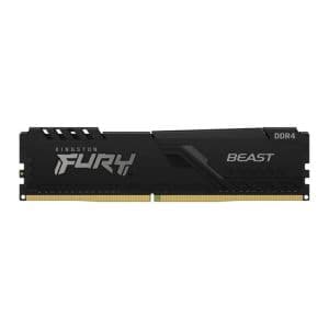 Memoria Kingston Fury Beast, 8GB (1x8GB), DDR4, 3200MHz, C16, Preta, KF432C16BB-8