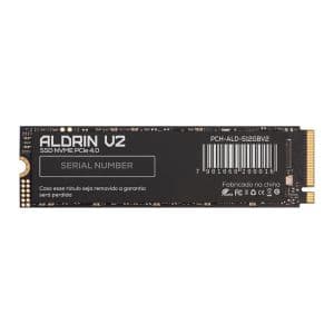 SSD Pichau Aldrin, 512GB, M.2 2280, PCIe NVme, Leitura 7000MB/s, Gravacao 6000MB/s, PCH-ALD-512GBV2