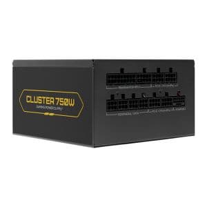 Fonte Pichau Cluster, 750W, PCIe 5.0, Full Modular, Cybenetics Gold, Preto, PG-CL750-BK01