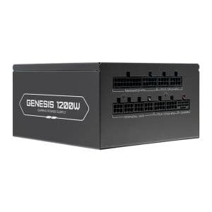 Fonte Pichau Genesis, 1200W, PCIe 5.0, Full Modular, Cybenetics Platinum, Preto, PG-G1200-BK01