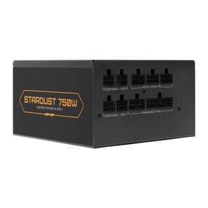 Fonte Pichau Stardust, 750W, Full Modular, Cybenetics Bronze, Preto, PG-ST750-BK01