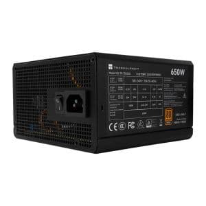 Fonte Thermalright TR-TB650S, 650W, 80 Plus Bronze, Preto, TR-TB650S
