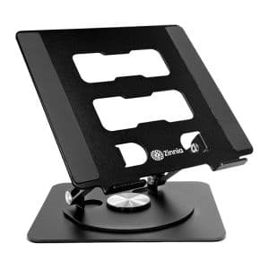 Base Para Notebook e Tablet Zinnia Krabi Pro, Ate 17 Pol, Preto, ZNO-KRBPRO-AL01