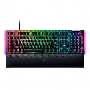 Teclado Mecanico Razer Blackwidow V4, RGB, Switch Amarelo, Preto, RZ03-04691900-R3U1