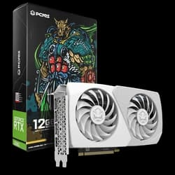 Placa de vídeo 12Gb Nvidia RTX 3060 Graffiti Projeto Edge - PVRTX3060WT2F