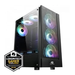 Computador Londritech Amd Ryzen 5 5600GT, B450M, Memória 8GB, SSD 250GB, Fonte 600w