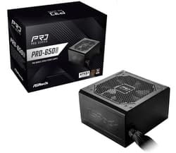 Fonte 650w Asrock Pro 80 Plus Bronze - PRO-650B