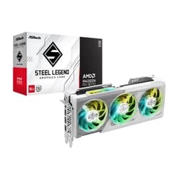 Placa de Vídeo 16GB RX9070 Steel Legend OC - 90-GA5EZZ-00UANF
