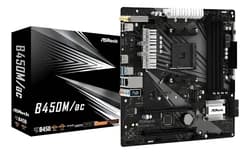 PLACA MÃE AM4 ASROCK - B450M/AC R2.0