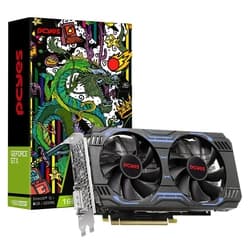 Placa de Vídeo 6GB GTX1660 Super Pcyes Full Size Dual Fan - PA1660S6GR6DF