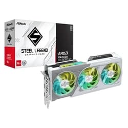 Placa de Vídeo 16GB RX9060XT Asrock Steel Legend Oc Gddr6 128-bit - 90-ga5jzz-00uanf