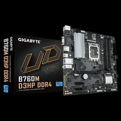 Placa Mãe LGA 1700 Gigabyte B760M D3HP DDR4 Intel