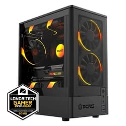 Computador Londritech Intel I5 10400F 10º Geração, H510M, Memória 8GB, SSD 240gb, Vídeo RX550, Fonte 500W