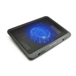 Base Para Notebook C3TECH até 14 com Fan 14cm Led Azul - NBC-11BK