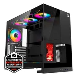 Computador Londritech Ryzen 7 9800X3D, B650, Memória 16GB, SSD 1TB Nvme, Vídeo RTX4060, Fonte 850W, Water Cooler 360MM