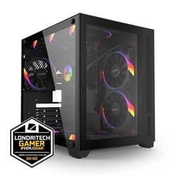 Computador Londritech Intel I5 14400F 14º Geração, Placa H610, Memória 16GB, SSD 1TB, RTX 5050, Fonte 700w