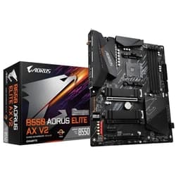 Placa Mãe AM4 Gigabyte B550 AORUS Elite AX V2, ATX, DDR4 - 9MB55AEW2-00-10