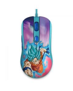 Mouse Gamer Akko AG325 Dragon Ball Z Super Saiyajin Blue 12400 DPI 6 Botões