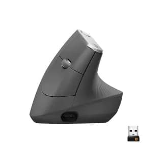 Mouse Logitech MX VERTICAL Ergonômico Sem Fio…