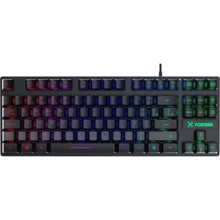 Teclado Gamer Fortrek Fearless 80 TKL - Preto