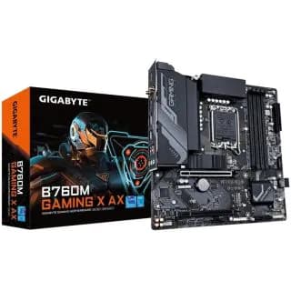Placa Mãe Gigabyte B760M Gaming X AX Wi-Fi DDR5…