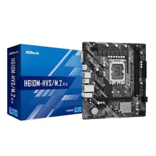 Placa Mãe AsRock H610M-HVS M.2 R2.0 LGA1700 -…