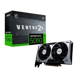 Placa de Vídeo MSI GeForce RTX 5060 8GB VENTUS 2X…