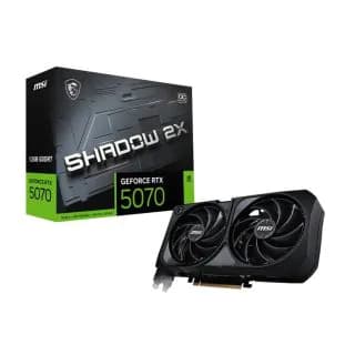 Placa de Vídeo MSI GeForce RTX 5070 12GB Shadow…