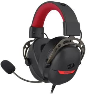 Headset Gamer Redragon Aurora Preto USB Surround…