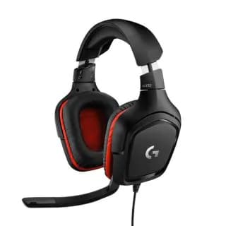 Headset Logitech Gamer G332 Leatherette