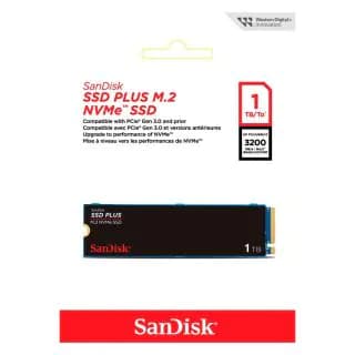 SSD Sandisk Plus 1TB NVMe M.2 PCIe 3.0 -…