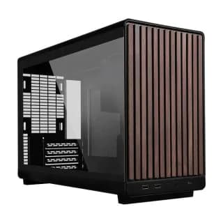 Gabinete LIAN LI Gamer A3-MATX-WDG Sem FANs Preto