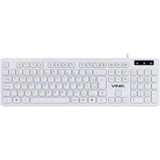 Teclado Vinik Multimidia Teclas Chocolate Slim…