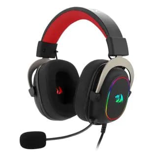 Headset Gamer Redragon Zeus X Preto RGB USB…