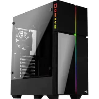 Gabinete Aerocool Gamer Playa RGB Lateral Vidro…
